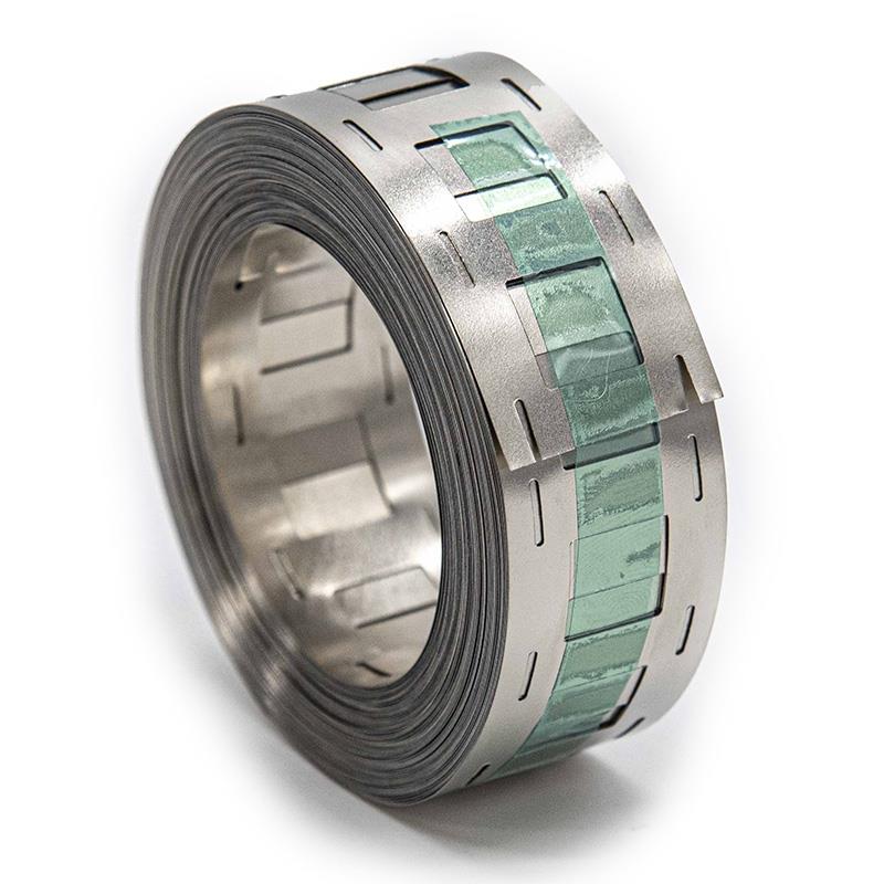 Nikkel (vernikkeld staal) 2p 20,2x0,15mm -10M
