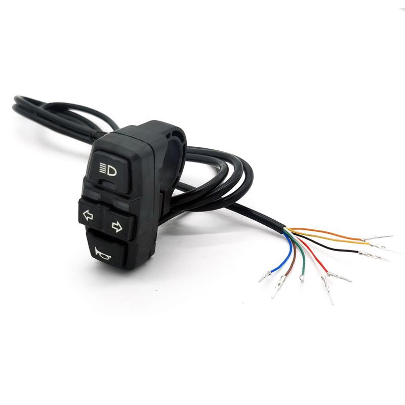 BSK321 Knoppenpaneel, richtingaanwijzers, licht en claxon met SM 1.5M-connector
