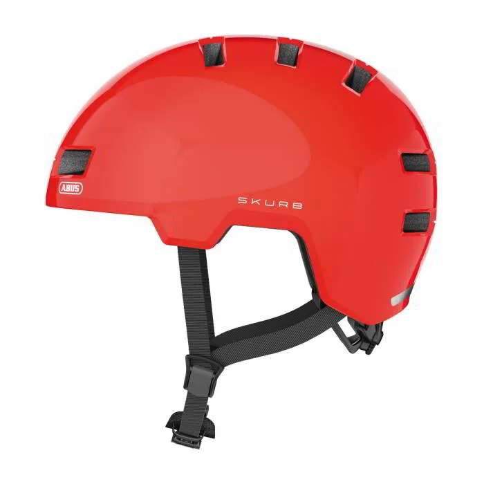 Helm Abus Skurb signal oranje Medium