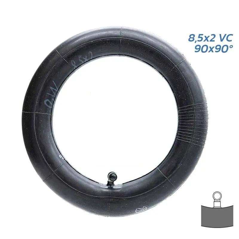 [Mb-TIRIN8.5-90gr] 8.5x2 VC 90x90° binnenband 