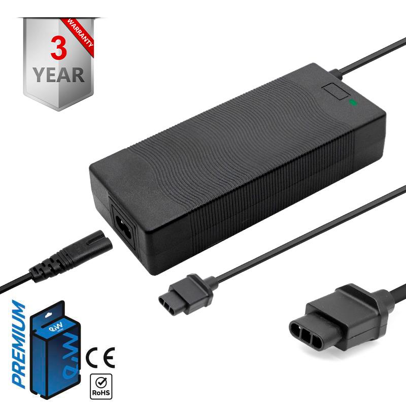 Premium 48V oplader (53.2v uitgang) 2A voor NIU -SJT-125E connector