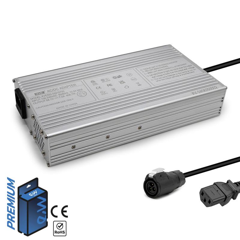 Oplader 52V (uitgang 58,1V) 7A-connector LP16