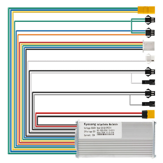 Controller 60V 30A 1500W-A LCD QS-S4 Kyesang