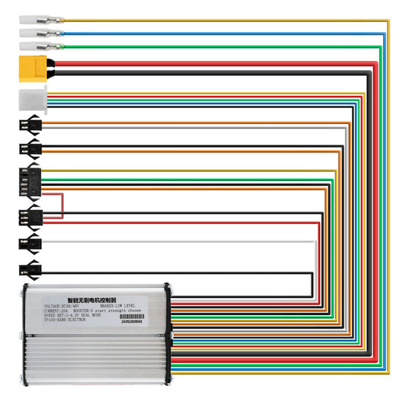Controller 48V 500W voor TF-100 LCD-scherm.