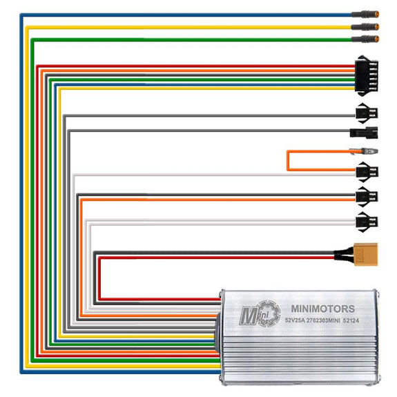 52V 25A 1200W controller voor Dualtron Mini Minimotors