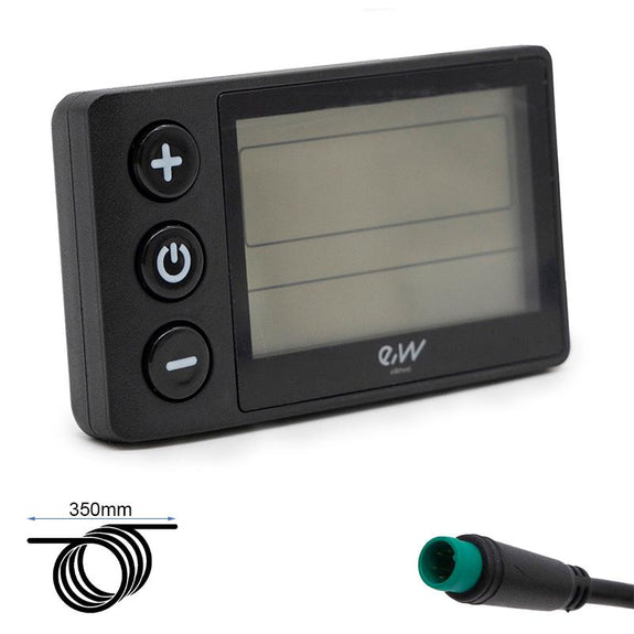 Display S866 met waterdichte connector 