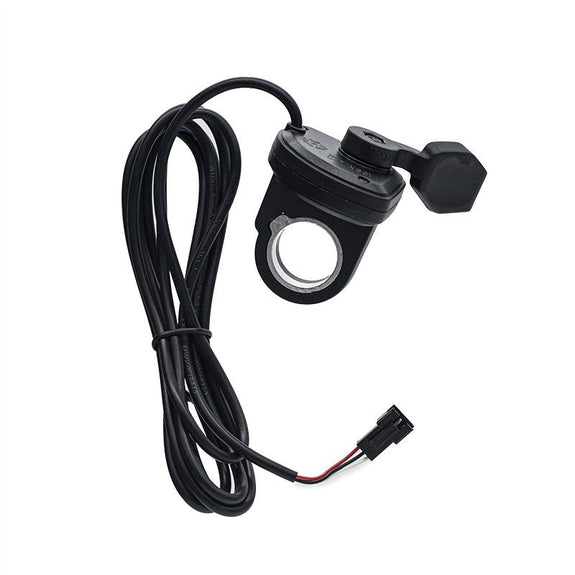 Gashendel met SM connector zwart L