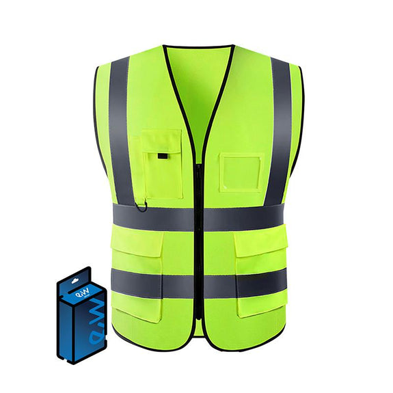 Reflecterend vest met zakken