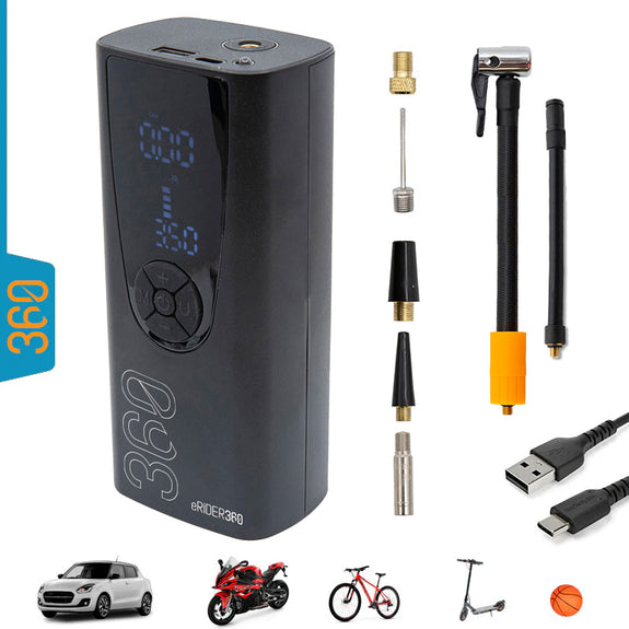 Draagbare elektrische pomp met Powerbank Functie 