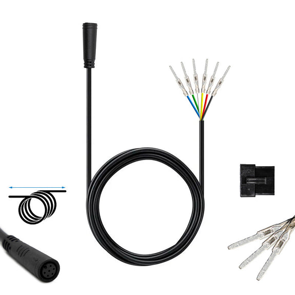 Waterdicht 8 mm naar SM - 1/1 1,45 M display/controller-buskabel