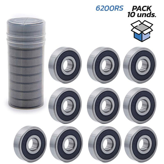 Kogellager 6200RS - 10 stuks