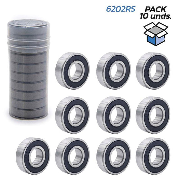 Kogellager 6202RS - 10 stuks