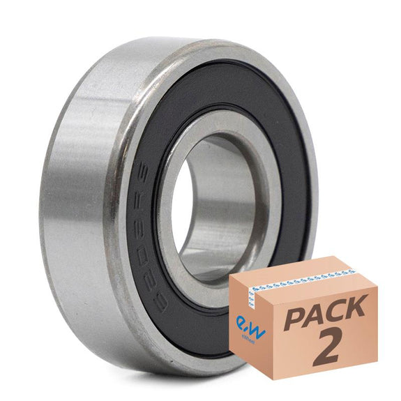 Kogellager 6203RS - 2st