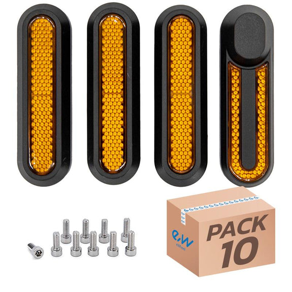 Zwarte reflector reflector zwarte reflector voor Xiaomi pak van 10