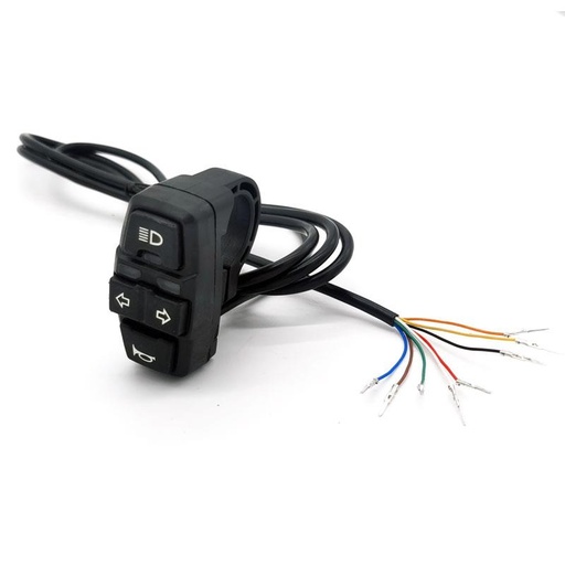 [11498] BSK321 Knoppenpaneel, richtingaanwijzers, licht en claxon met SM 1.5M-connector