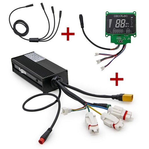 [EKE-003] Controller kit KC4 48V 25A 1200W Cecotec Bongo Z XT90 Connector