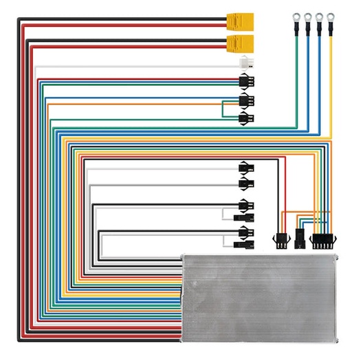 [89187] Controller 72V 45A 3000W A & B LCD QS-S4 Kyesang