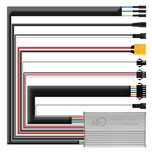 [CMM689] 48V 25A Dualtron Togo Controller origineel