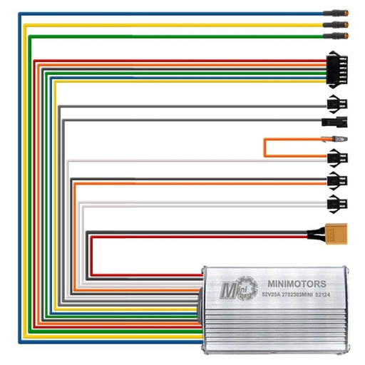 [EC-008] 52V 25A 1200W controller voor Dualtron Mini Minimotors