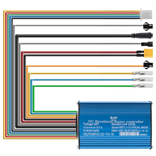 [ESC002] 48V 21A 500W-B 10-18-25km/h onbegrensd Crossover 