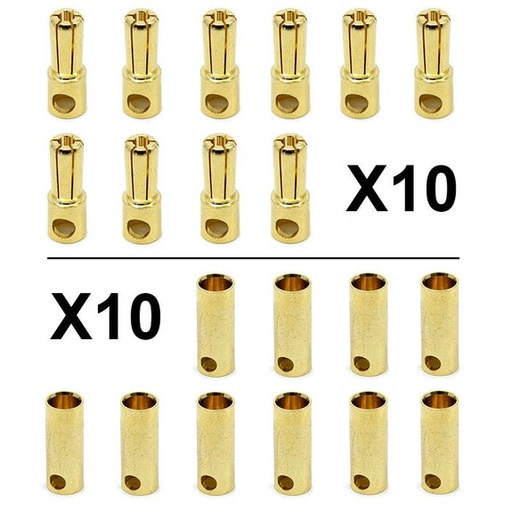 [CMM139] Banaan connector 5,5 mm - 10M/10F