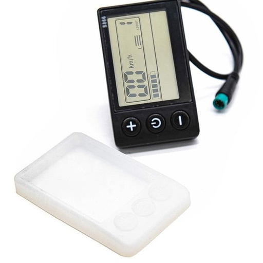 [MPS-002] Witte waterdichte siliconen beschermer voor S866 scherm
