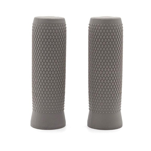 [12843] Grijze siliconen handvatten voor Ninebot Es1 Es2 Es4 - 2 stuks