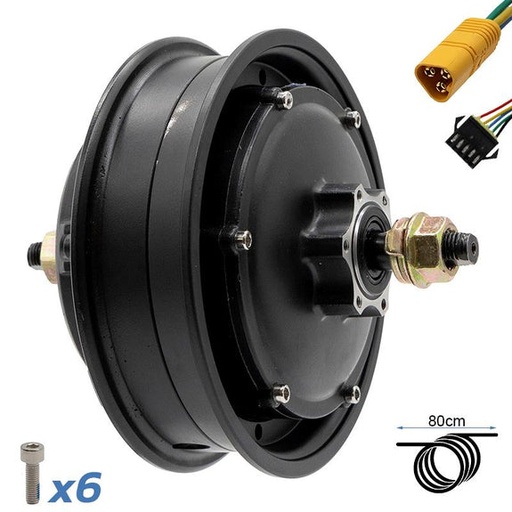 [EWM661] Motor voor elektrische step 48v 1000W front Kukirin G2 Origineel