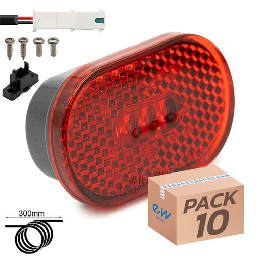 [CMM841] Achterspatbordverlichting 5-12V voor Xiaomi 1S, Essential, Pro2 en MI3 - 10st