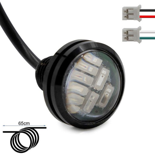 [ELU-001] Red Eagle Eye Led 12-20V [Minimotoren]