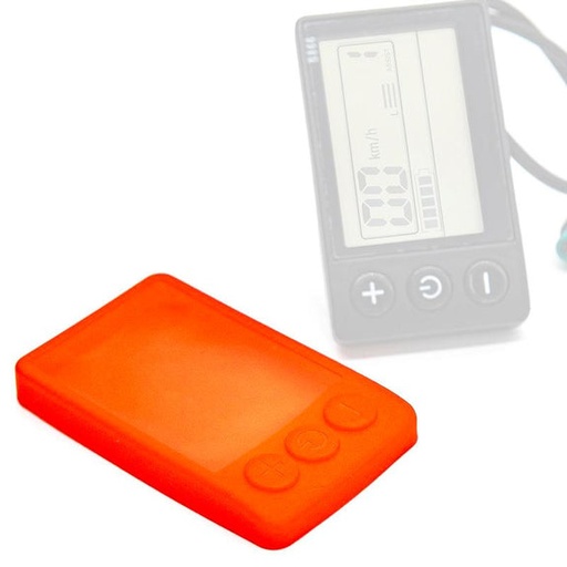 [MPS-003] Rode waterdichte siliconen beschermhoes voor S866 scherm