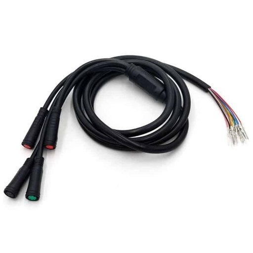 [94248] Waterdichte communicatiekabel 8mm naar SM - 4/1 1.26M