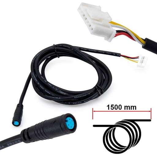 [97567] Waterdichte 8mm naar HY communicatiekabel voor Max G30 - 1/1 1.5M